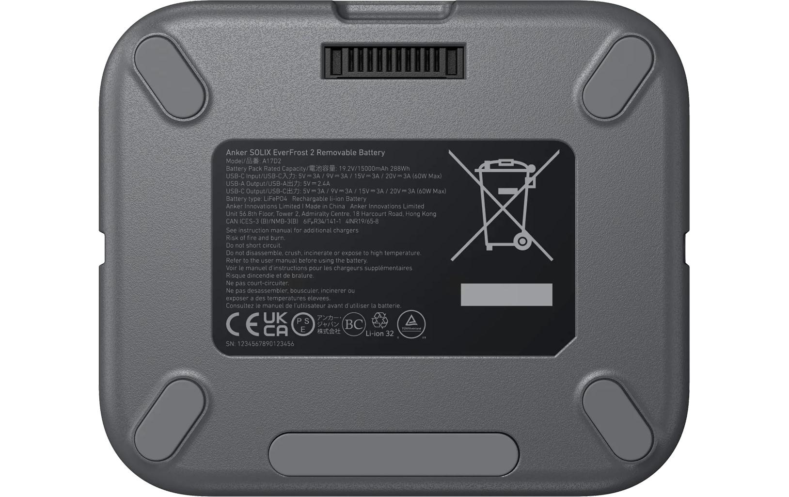 Anker SOLIX EverFrost 2 Austauschbarer Akku Anker SOLIX EverFrost 2 Austauschbarer Akku