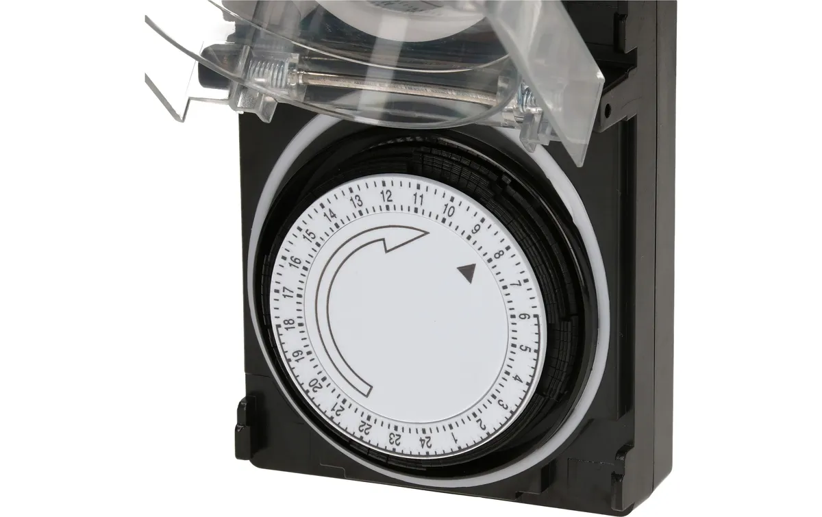 Max Hauri Zeitschaltuhr IP55 24 h Mechanisch Max Hauri Zeitschaltuhr IP55 24 h Mechanisch