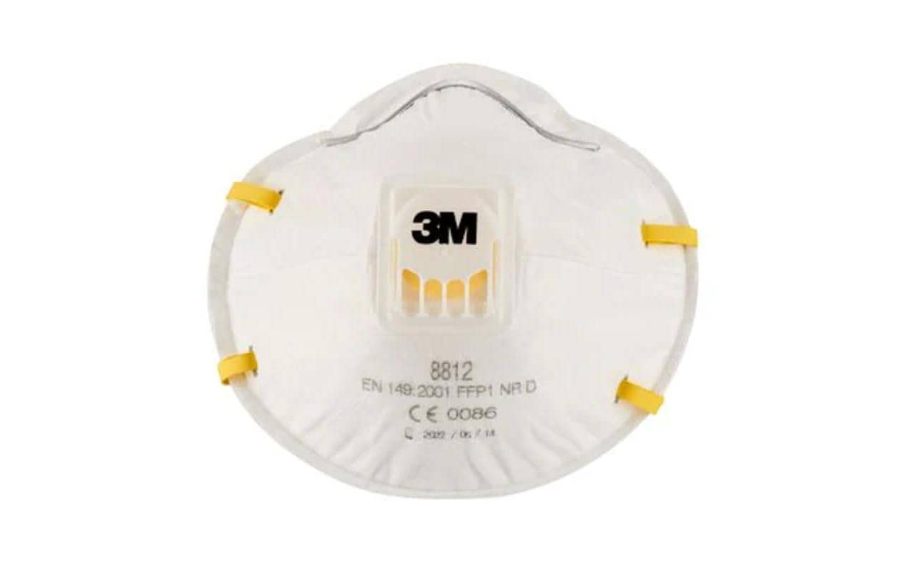 3M Atemschutzmaske 8812, FFP1, Ventil, 3 Stück