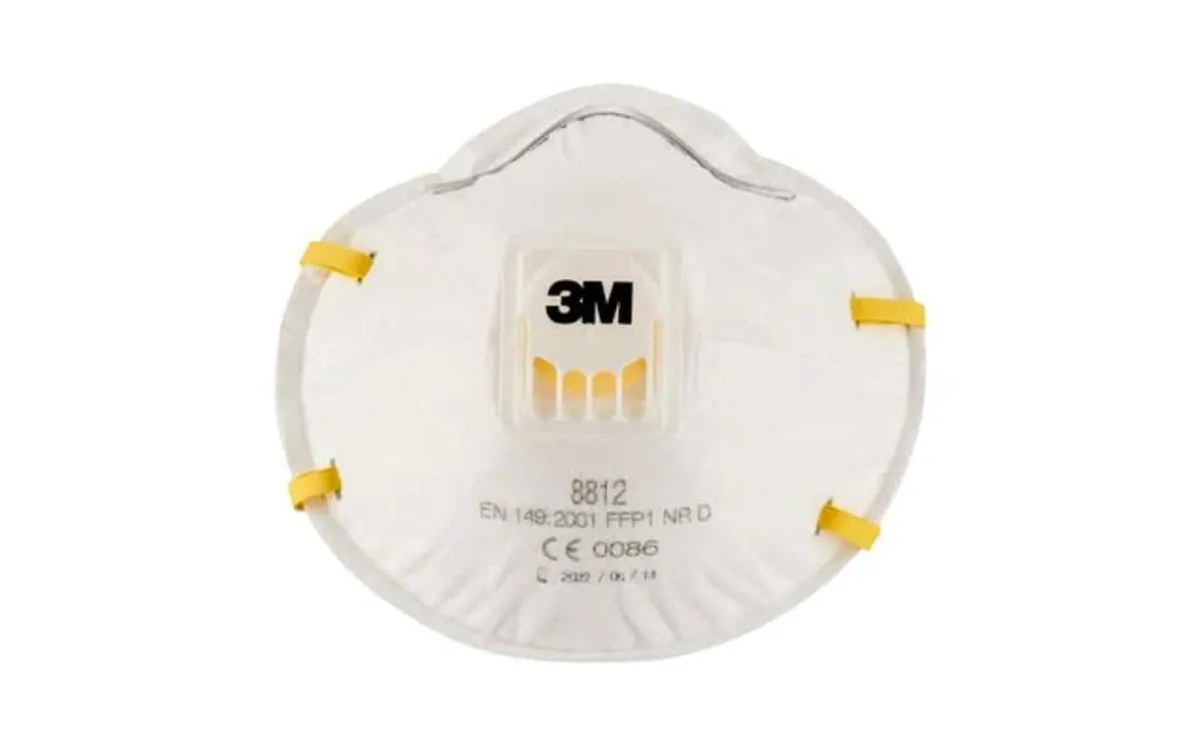 3M Atemschutzmaske 8812, FFP1, Ventil, 3 Stück