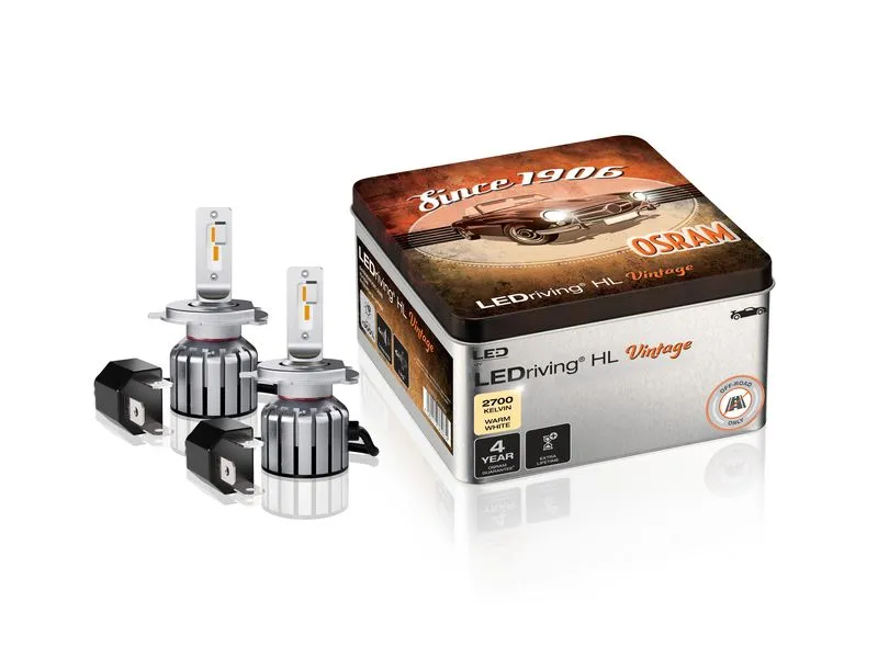 OSRAM LEDriving Off-Road LED Retrofit Vintage H4/H19/R2(Bilux) PKW