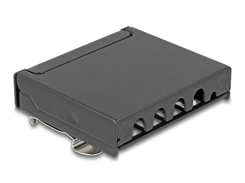 Delock Patchpanel 4-Port Desktop/DIN-Rail/Wand Delock Patchpanel 4-Port Desktop/DIN-Rail/Wand