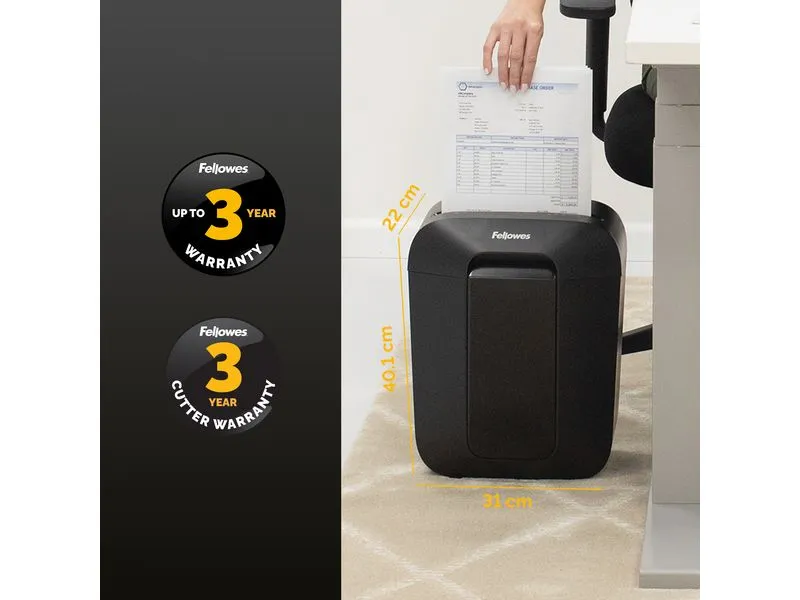 Fellowes Aktenvernichter Powershred LX50 P-4, 9 Seiten Fellowes Aktenvernichter Powershred LX50 P-4, 9 Seiten