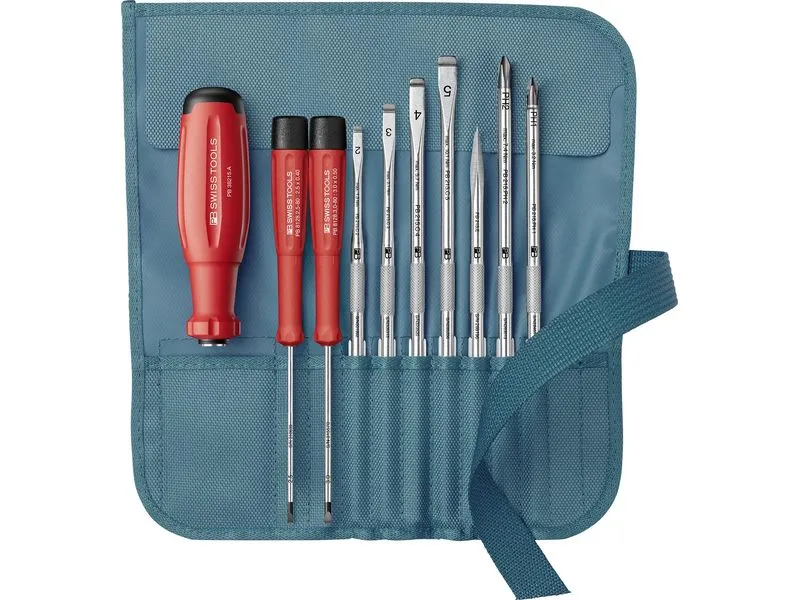 PB Swiss Tools SwissGrip Evo Wechselklingen-Set PB 38218.PE Petrol