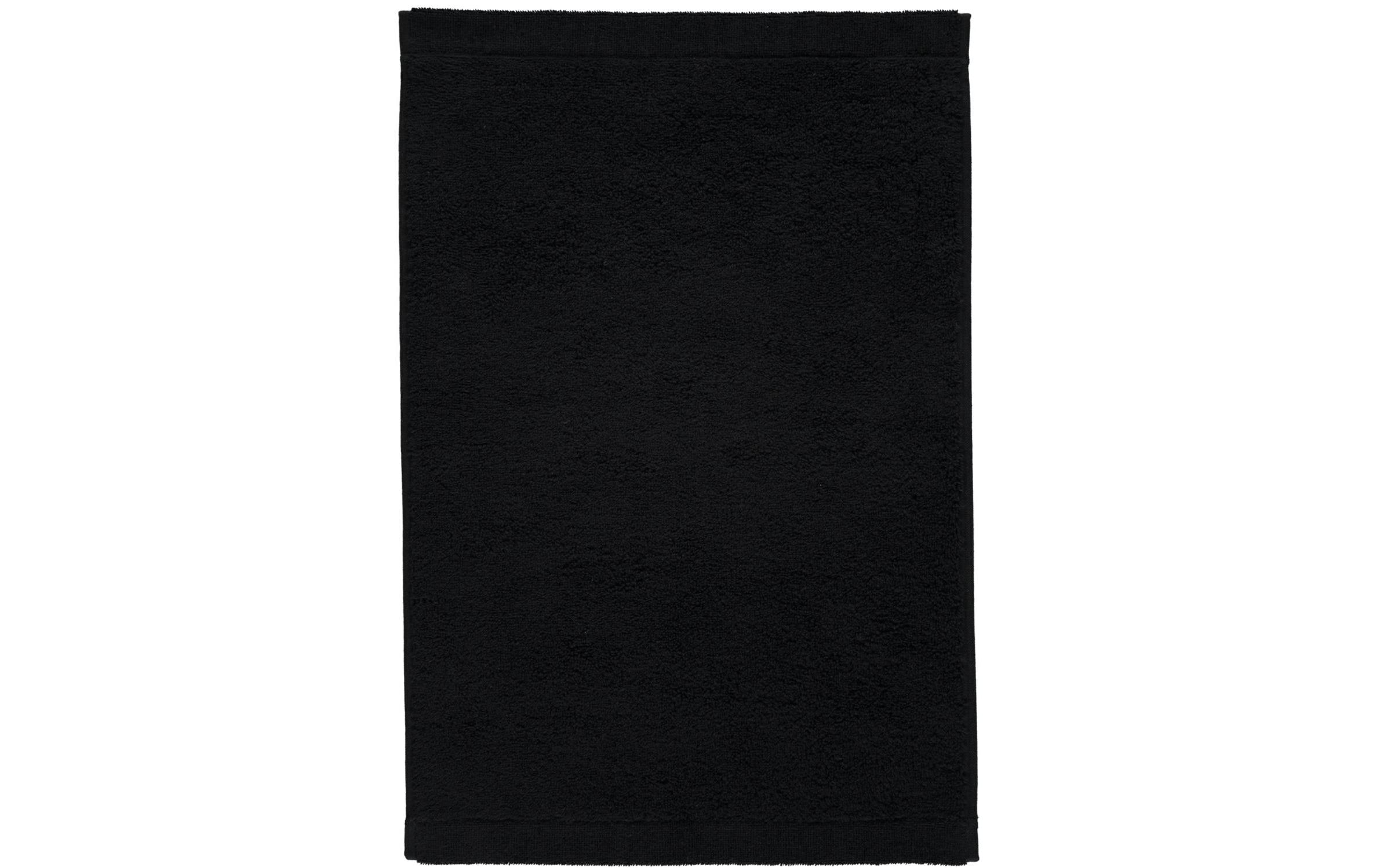 Cawö Gästetuch Lifestyle 30 x 50 cm, Schwarz