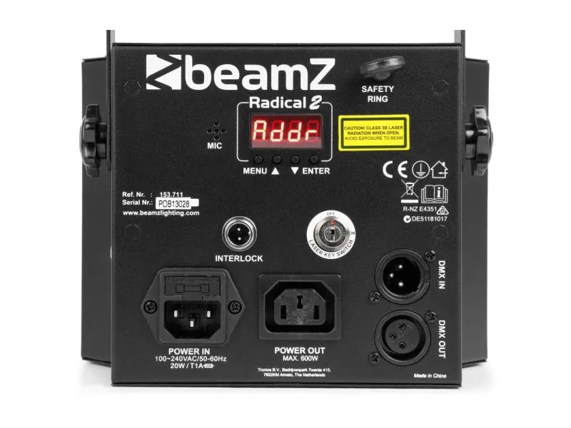 BeamZ Lichteffekt Radical II BeamZ Lichteffekt Radical II