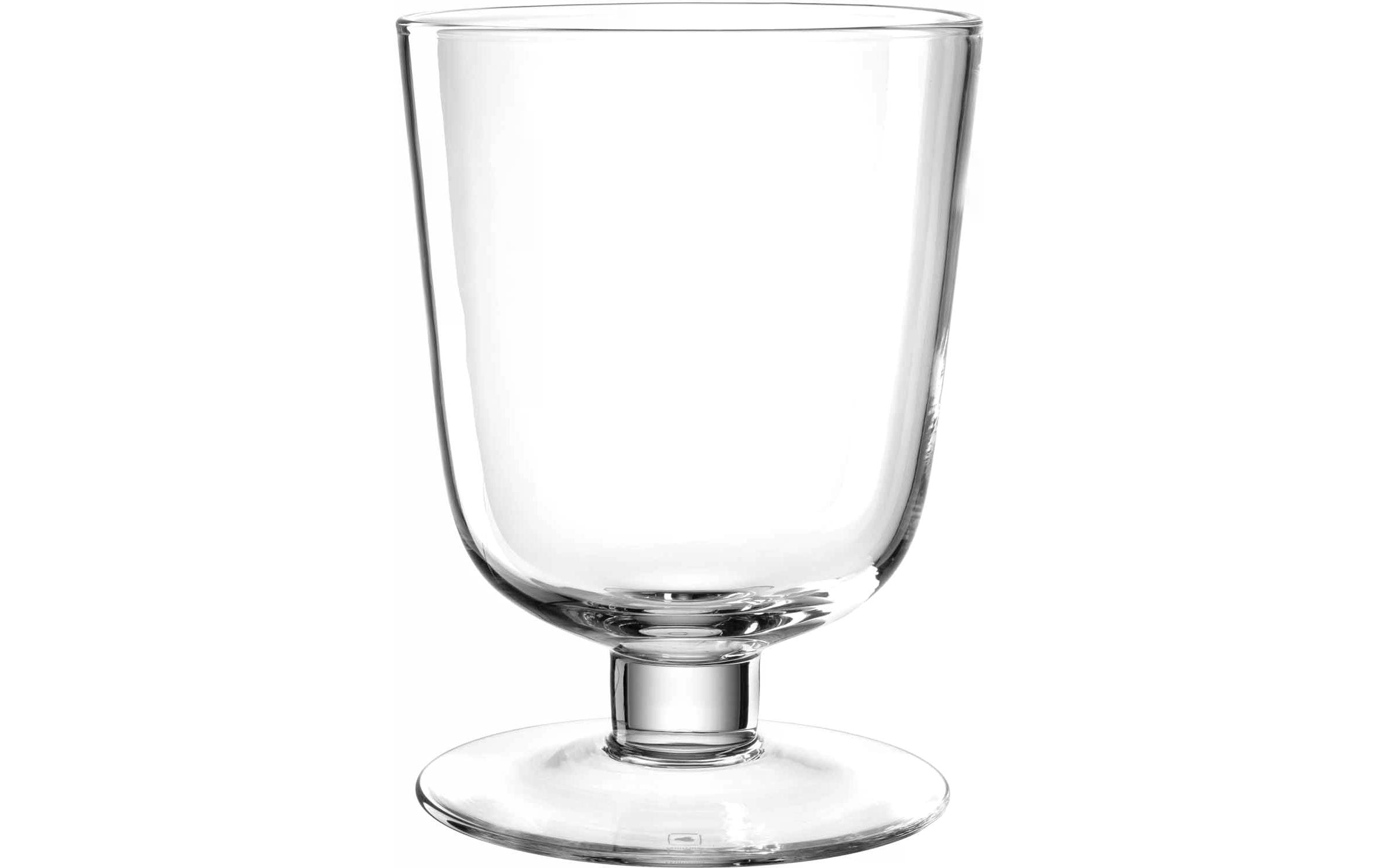 Leonardo Weihnachtswindlicht Capanna Transparent, Glas, 23 cm