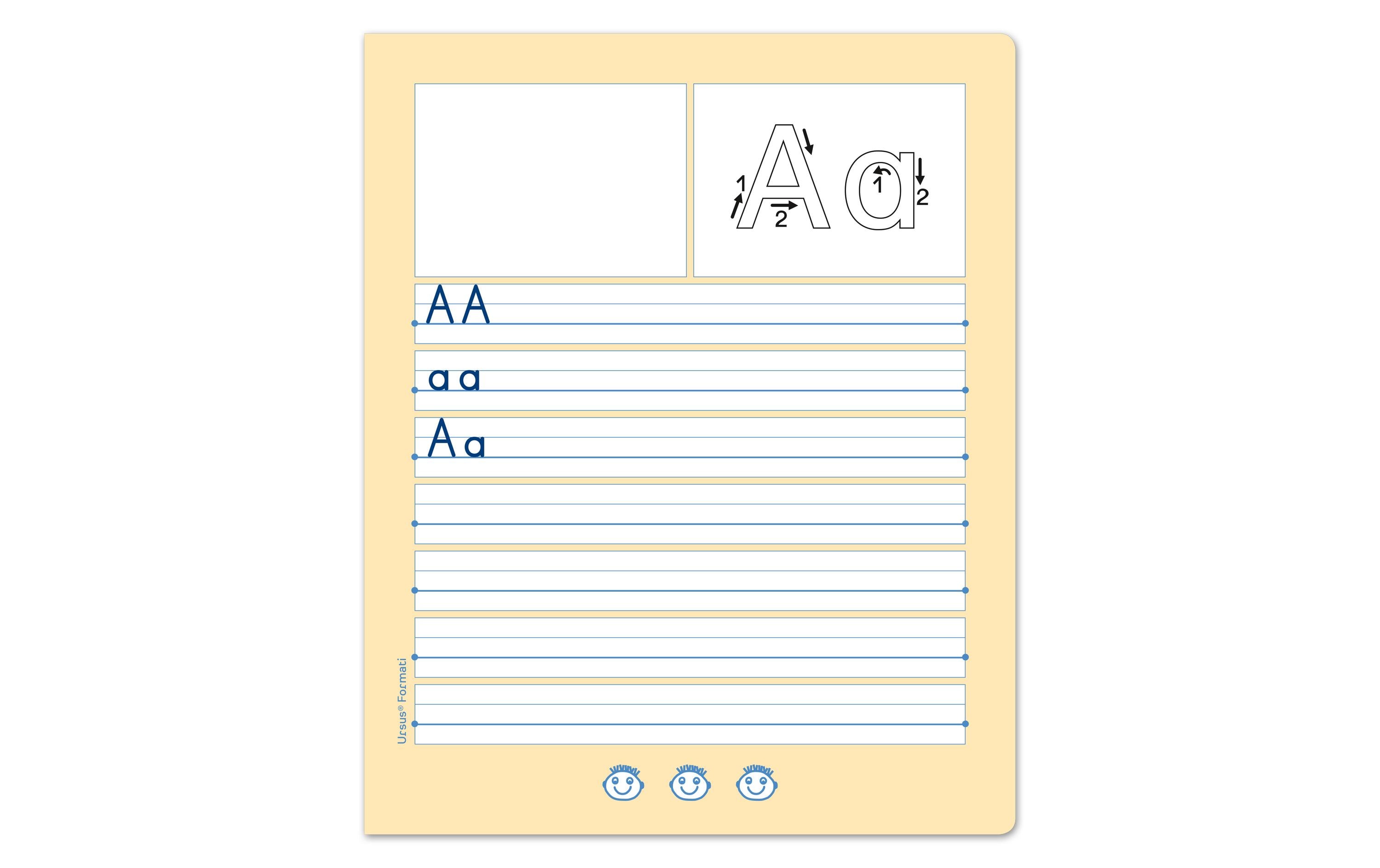 Formati Schulheft Druckschrift B.1, 19.5 x 24 cm, Liniert Formati Schulheft Druckschrift B.1, 19.5 x 24 cm, Liniert