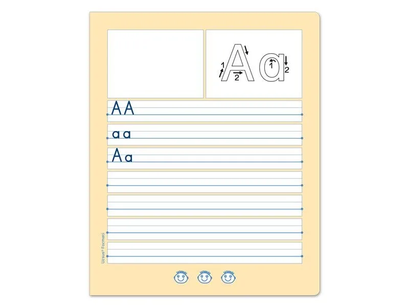 Formati Schulheft Druckschrift B.1, 19.5 x 24 cm, Liniert Formati Schulheft Druckschrift B.1, 19.5 x 24 cm, Liniert