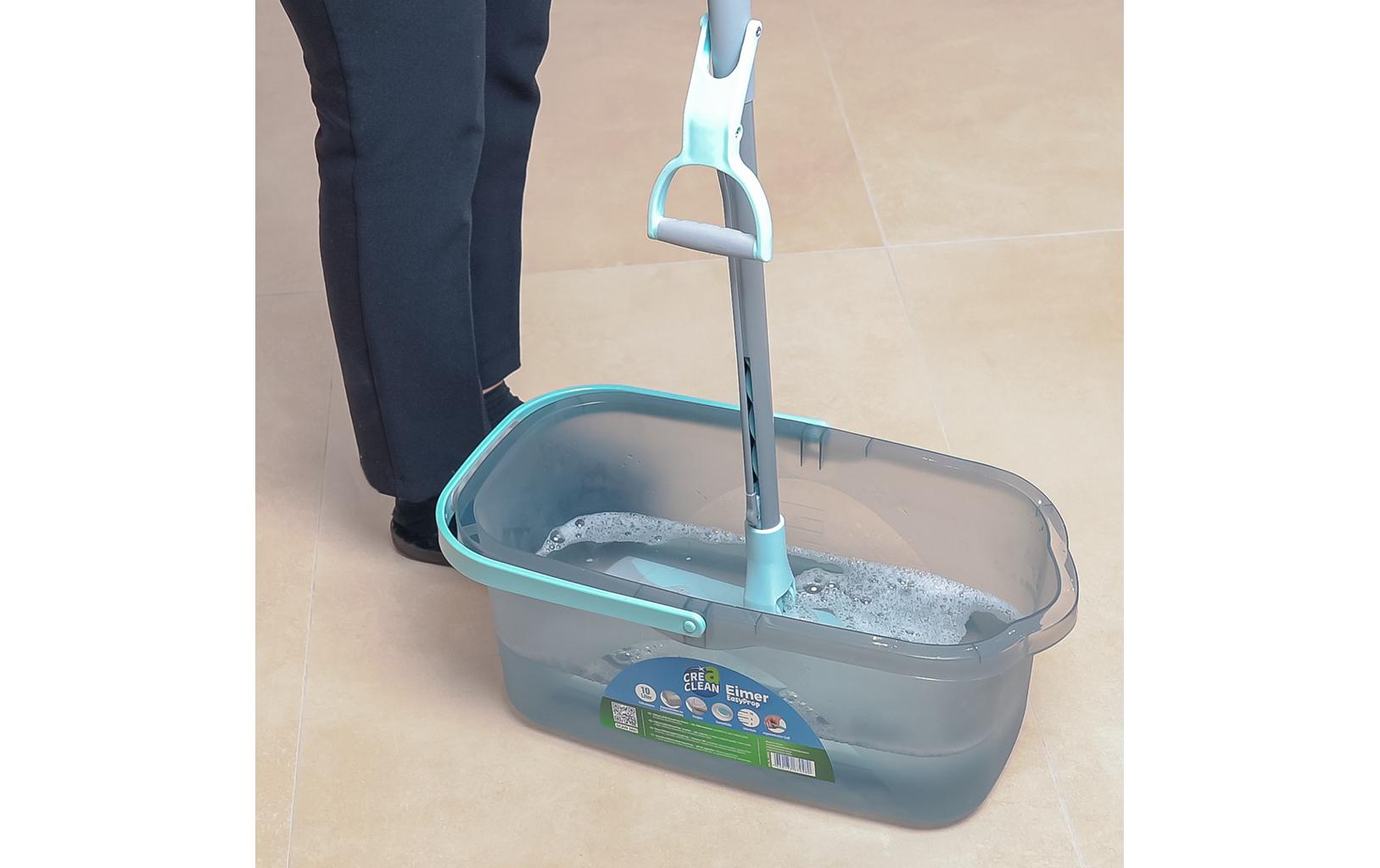 CreaClean Putzeimer EasyProp 10 l, Grau