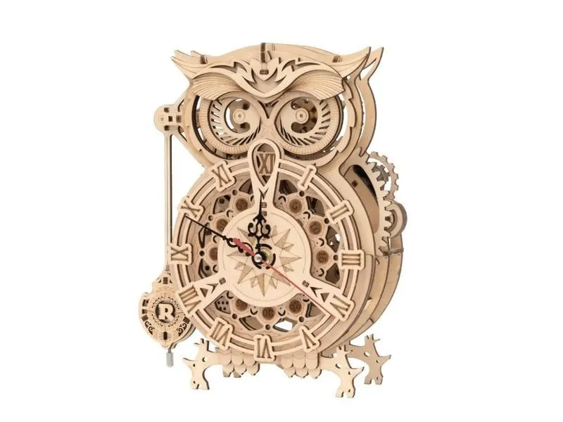 Pichler Bausatz Eulen Uhr