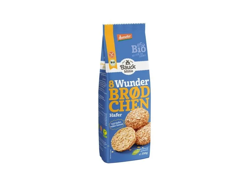 Bauck Mühle Backmischung Wunderbrodchen Hafer 350 g