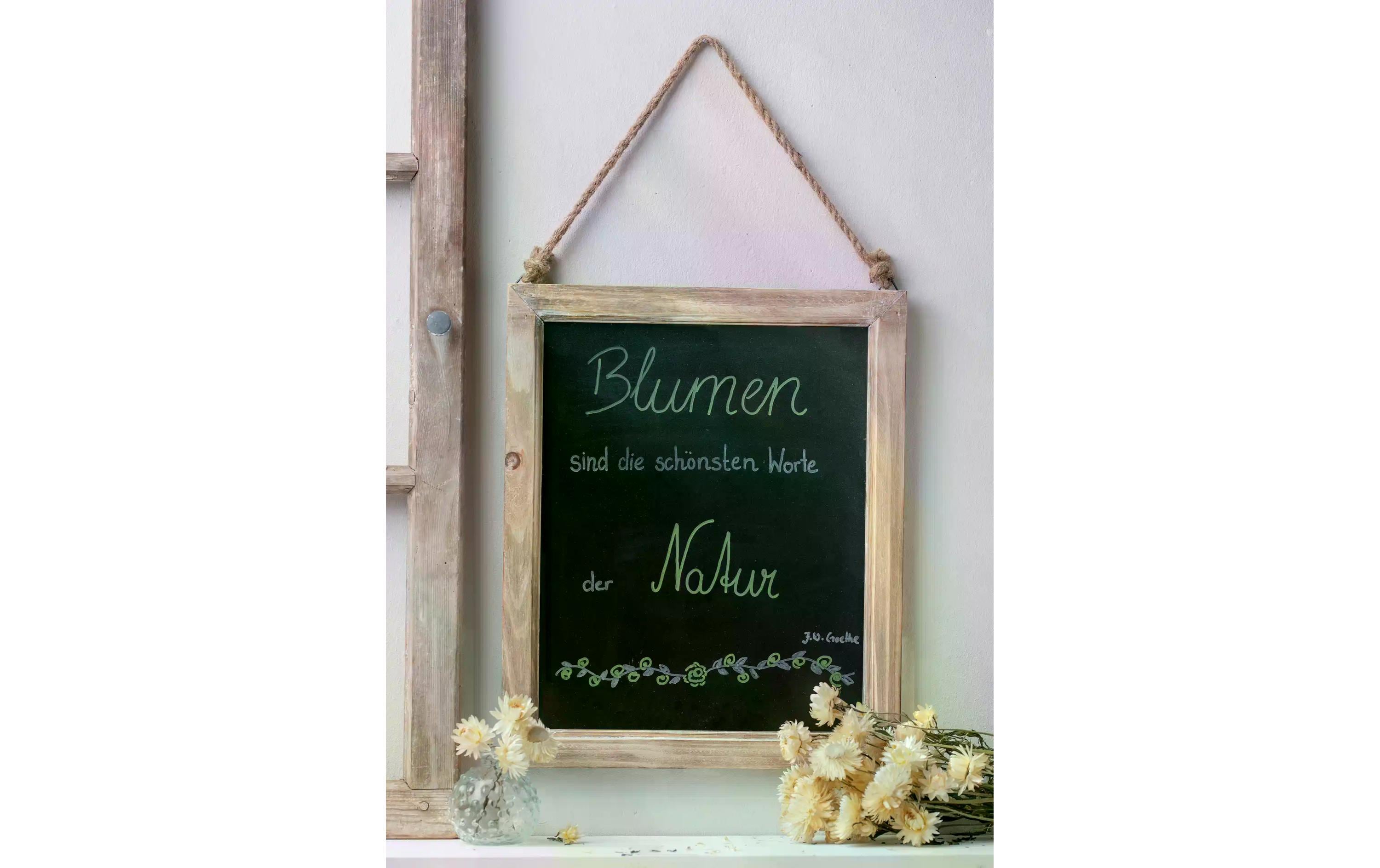 Opiflor Aufhänger Holztafel 29.5 x 27 x 3.5 cm