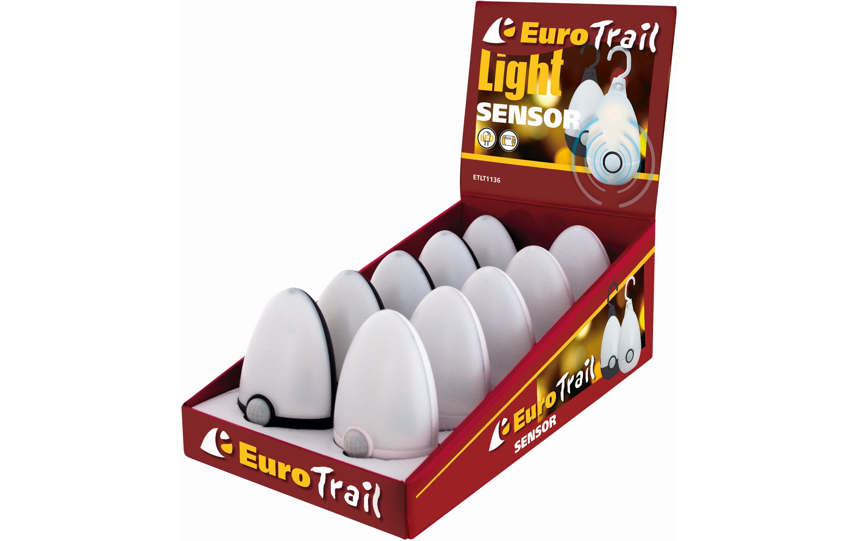 Eurotrail Campinglampe Nachtlicht mit Bewegungsmelder