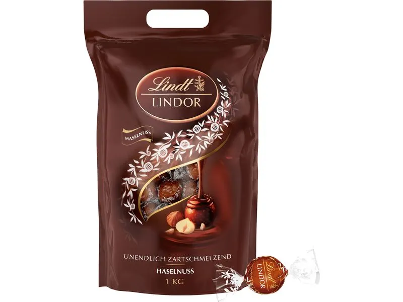 Lindt Lindor Haselnuss 1000 g Lindt Lindor Haselnuss 1000 g