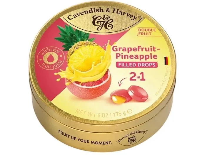Cavendish & Harvey Double Fruit Drops 175 g Cavendish & Harvey Double Fruit Drops 175 g