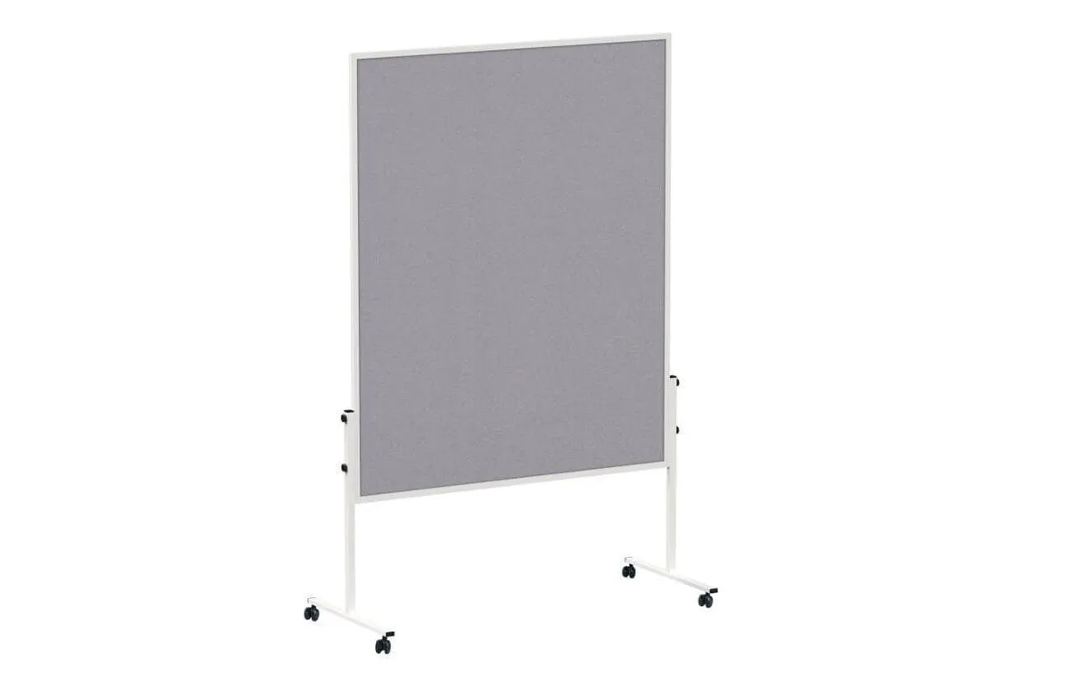 Maul Moderationswand MAULsolid 120 cm x 150 cm, Grau Maul Moderationswand MAULsolid 120 cm x 150 cm, Grau