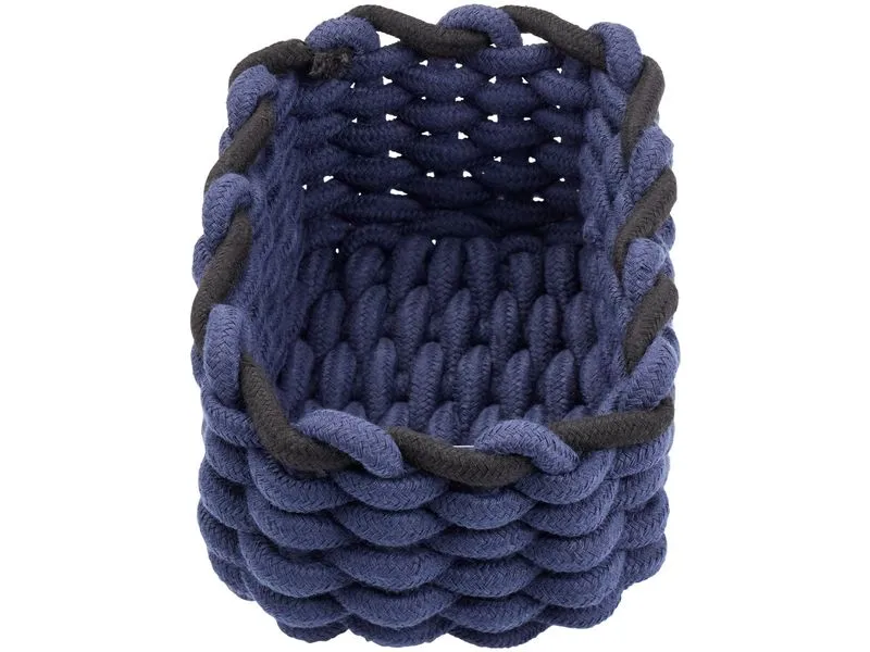 diaqua® Aufbewahrungskorb Cord dunkelblau Dunkelblau diaqua® Aufbewahrungskorb Cord dunkelblau Dunkelblau