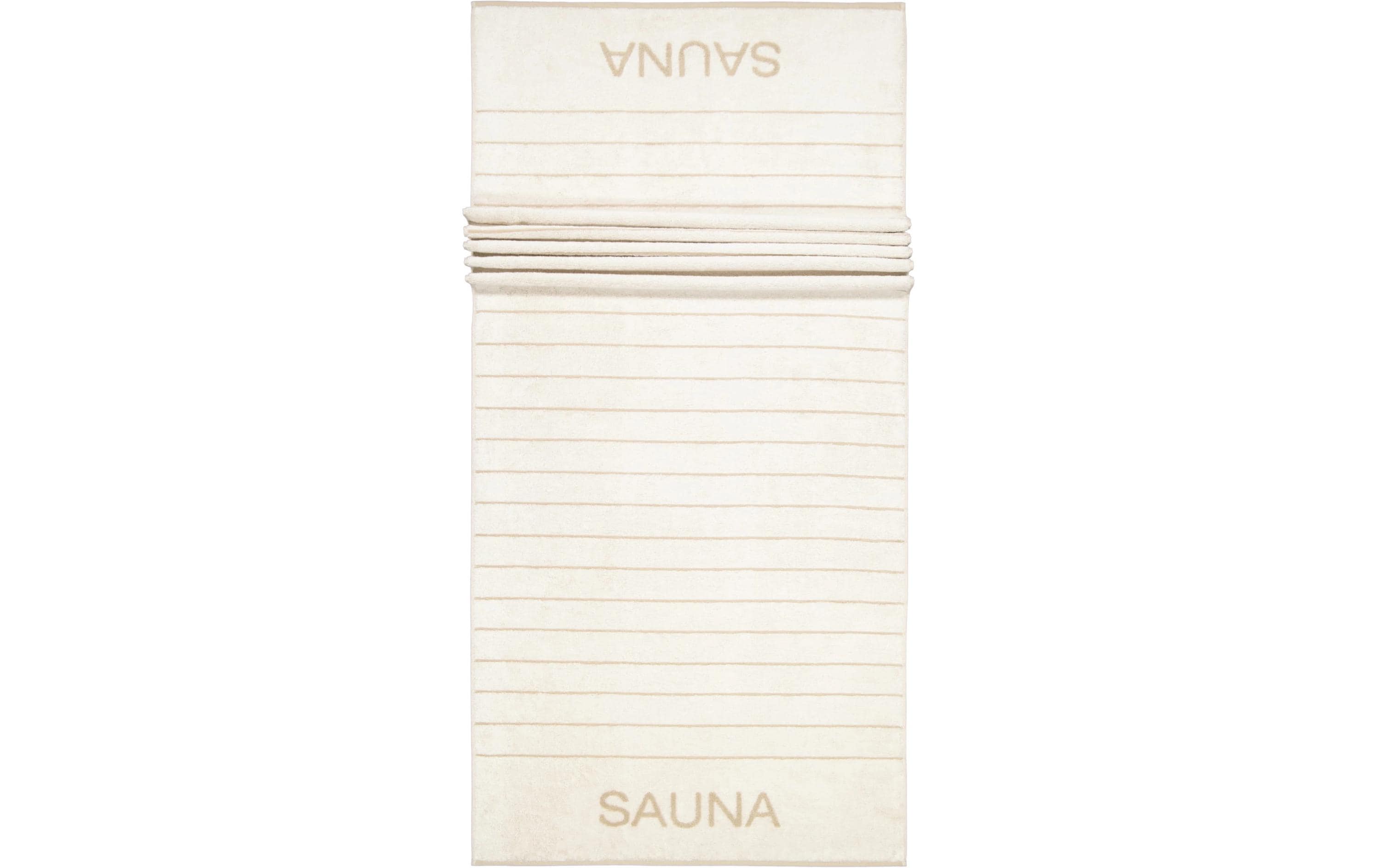 Cawö Saunatuch Balance Doubleface 80 x 200 cm, Natur