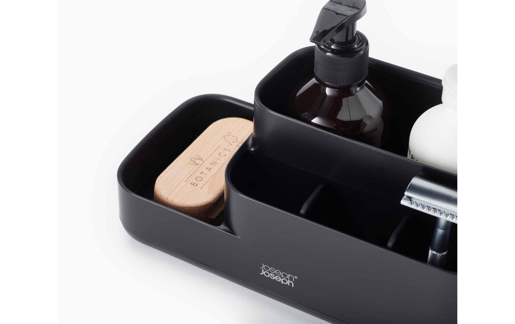 Joseph Joseph Bad-Utensilienhalter EasyStore Caddy Mattschwarz