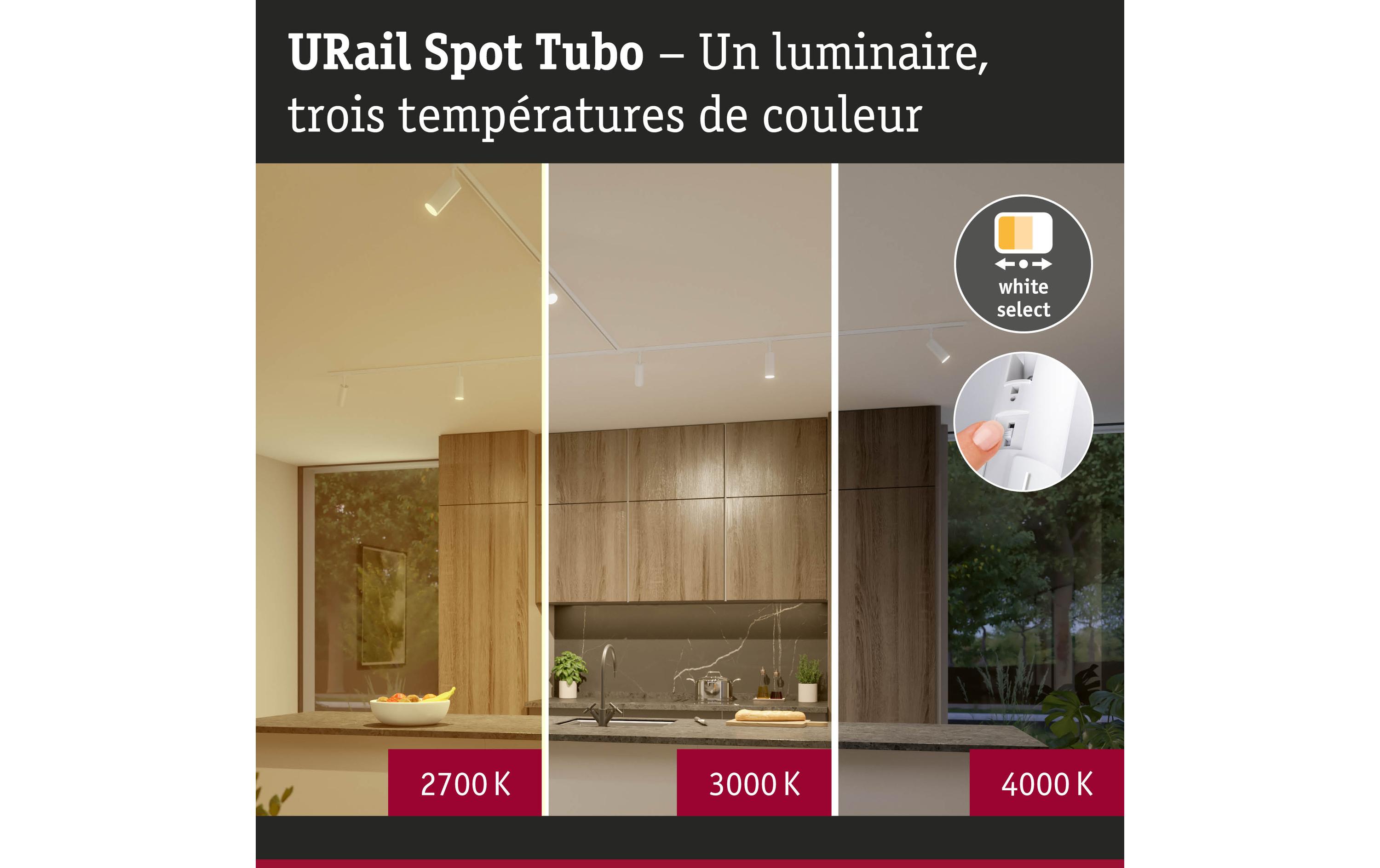 Paulmann URail Schienenspot Tubo Einzelspot Weiss Paulmann URail Schienenspot Tubo Einzelspot Weiss