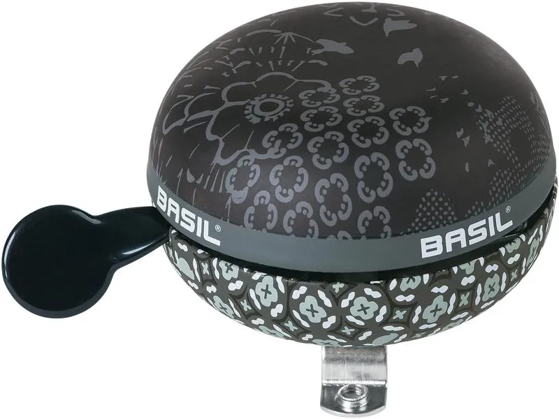 BASIL Fahrradglocke Big Bell Boheme, Schwarz Matt