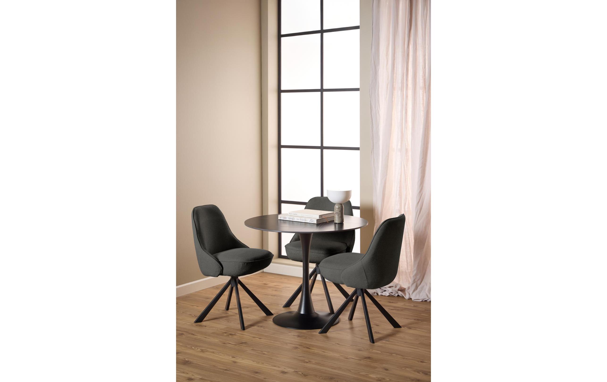 AC Design Stuhl Carlton 2 Stück, Grau