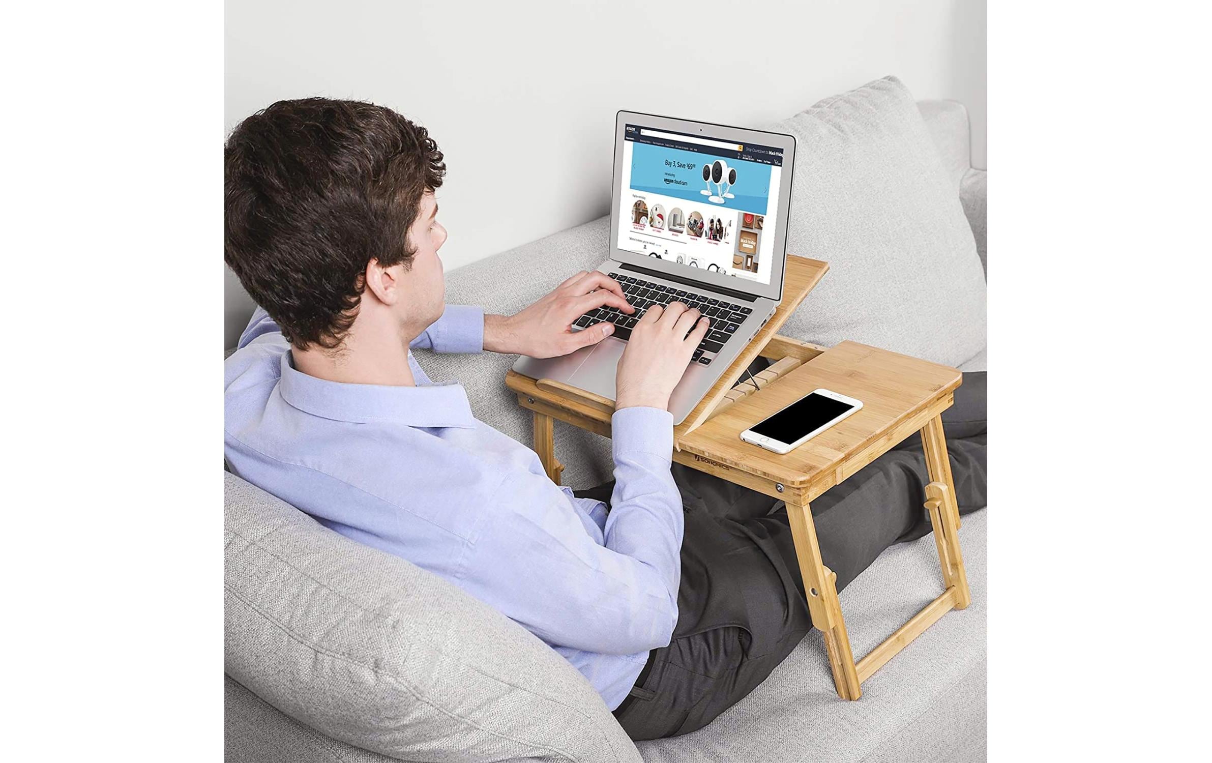 Songmics Notebook-Ständer mit Schublade 15