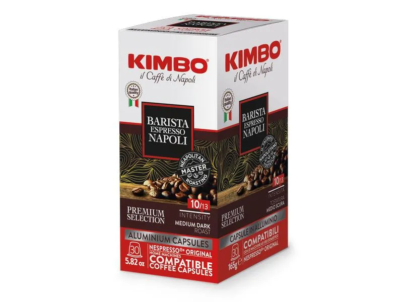 Kimbo Kaffeekapseln Barista Espresso Napoli 30 Stück Kimbo Kaffeekapseln Barista Espresso Napoli 30 Stück