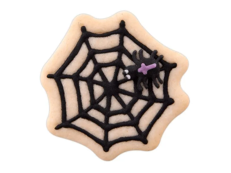 Städter Präge-Ausstecher Spinnennetz 4.3 x 7 cm, Apricot