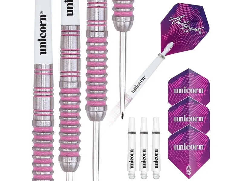Unicorn Dartpfeile Autograph 22g Pink, 3 Stück