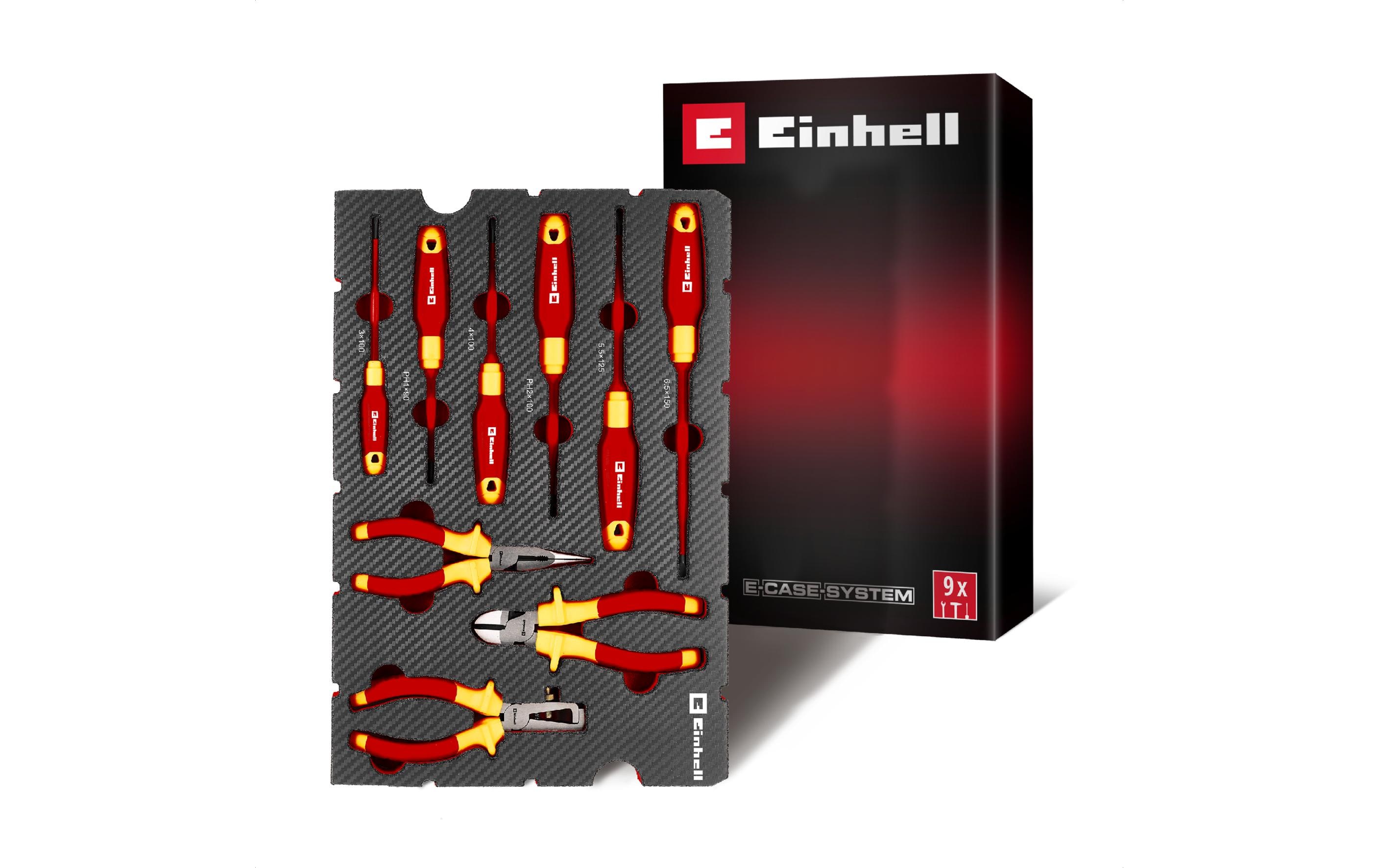 Einhell E-Case VDE, 9-tlg., isoliert