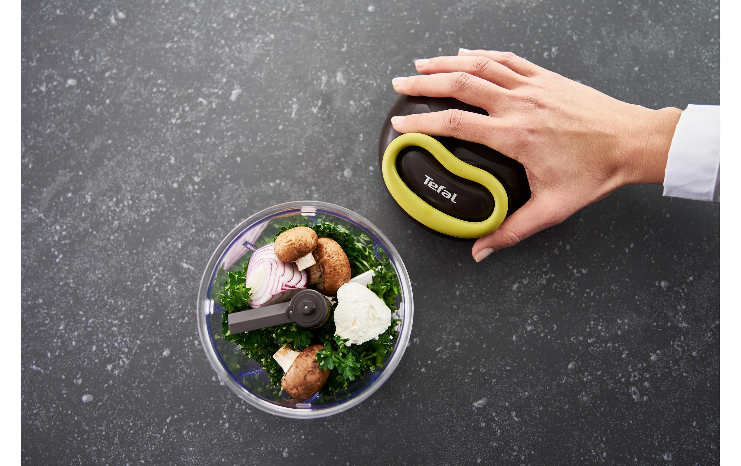 Tefal Hacker Ingenio mit 4 Einsätzen Schwarz