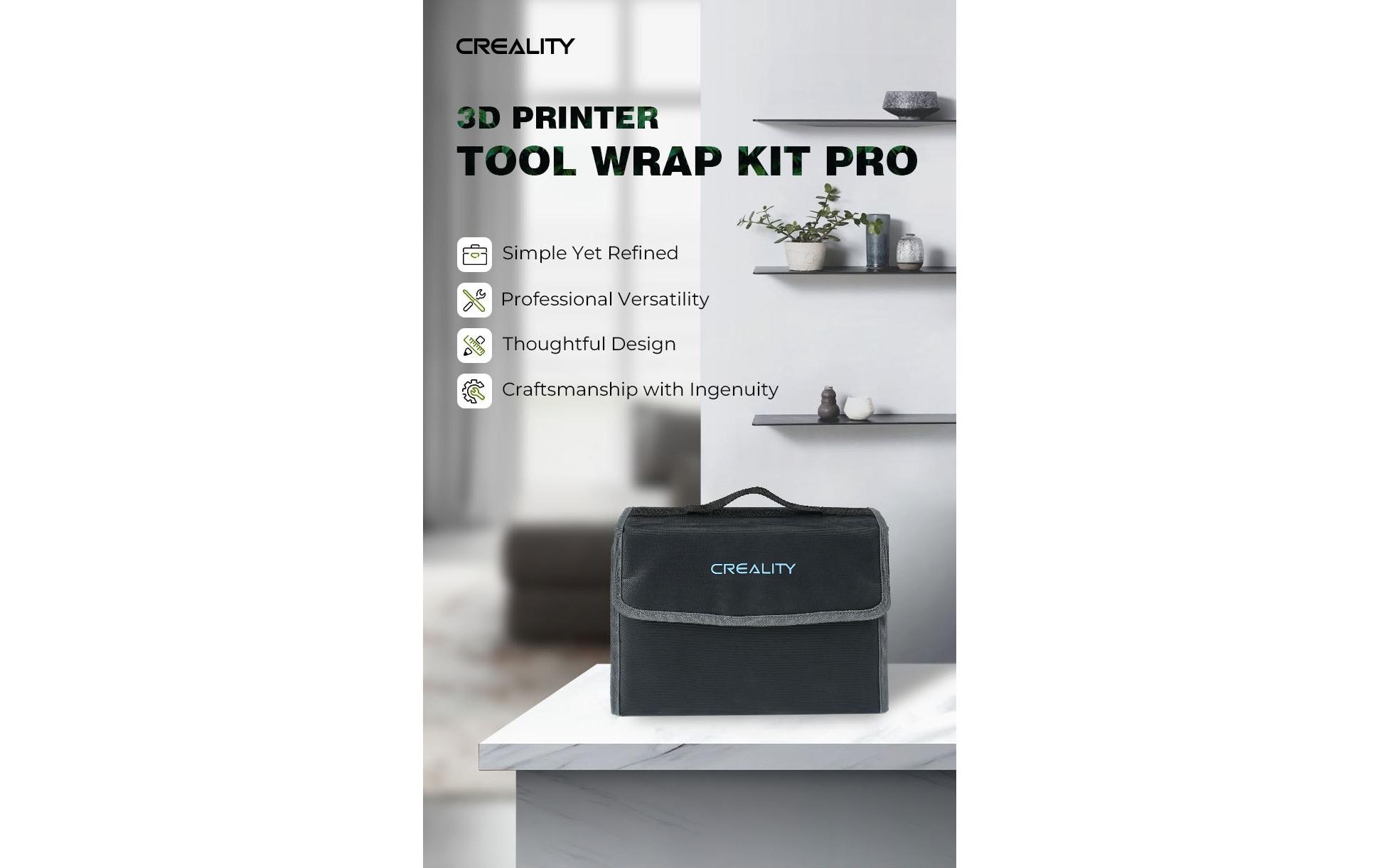 Creality Werkzeugkit Pro 3D-Drucker, 25-Teilig