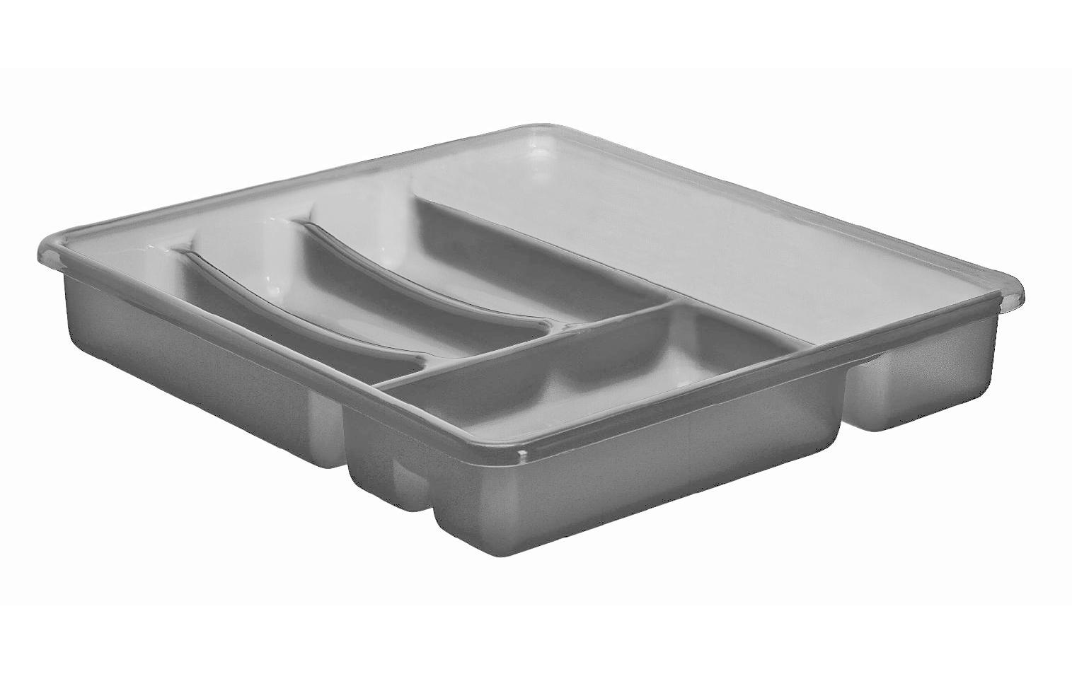 Rotho Besteckkasten Basic Anthrazit