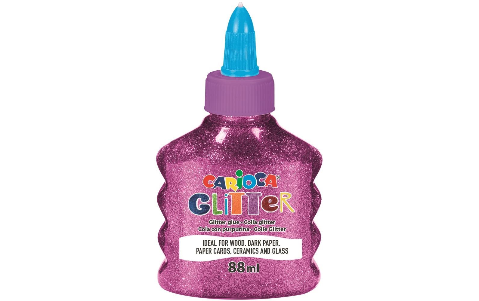 Carioca Bastelkleber Glitter Glue Spark 88 ml, Pink Carioca Bastelkleber Glitter Glue Spark 88 ml, Pink