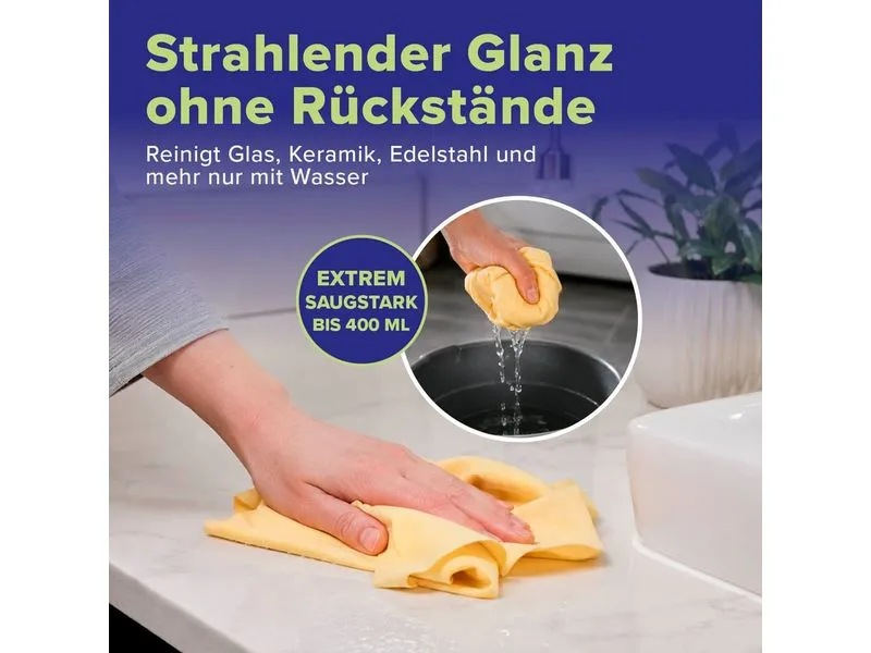 Lichterblitz Allzweck-Reinigungstuch 66 x 43 cm gelb Lichterblitz Allzweck-Reinigungstuch 66 x 43 cm gelb