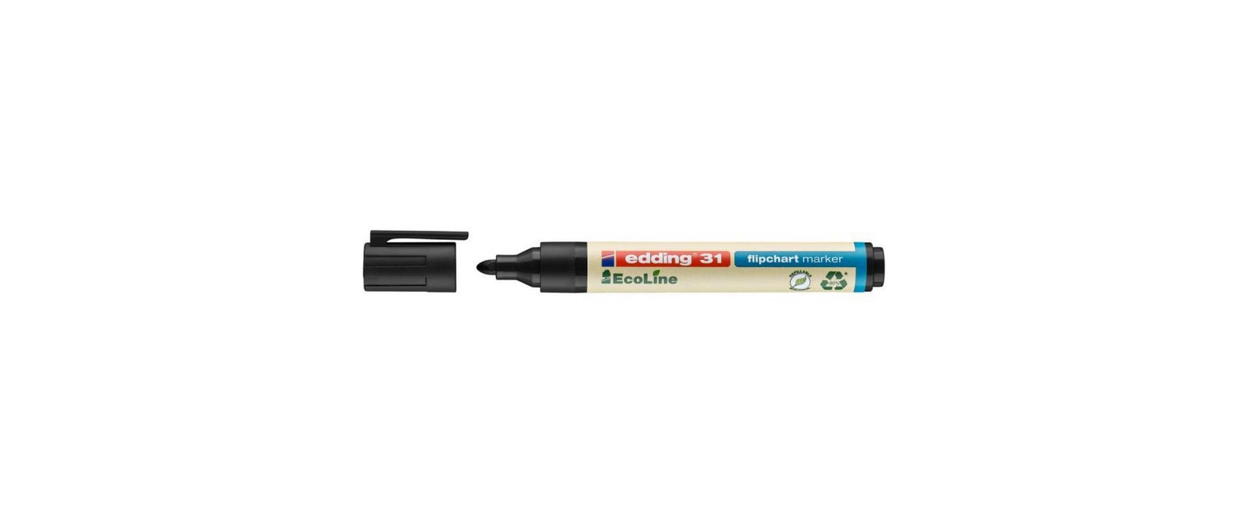 edding Flipchart-Marker 31 EcoLine Schwarz edding Flipchart-Marker 31 EcoLine Schwarz