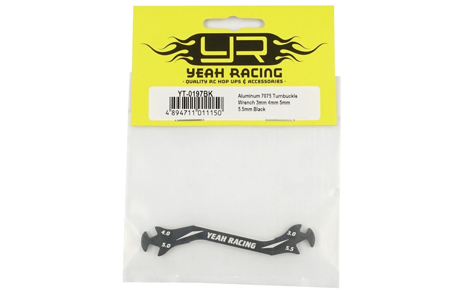 Yeah Racing Spurstangen Gabelschlüssel 3 mm 4 mm 5 mm 5.5 mm Yeah Racing Spurstangen Gabelschlüssel 3 mm 4 mm 5 mm 5.5 mm