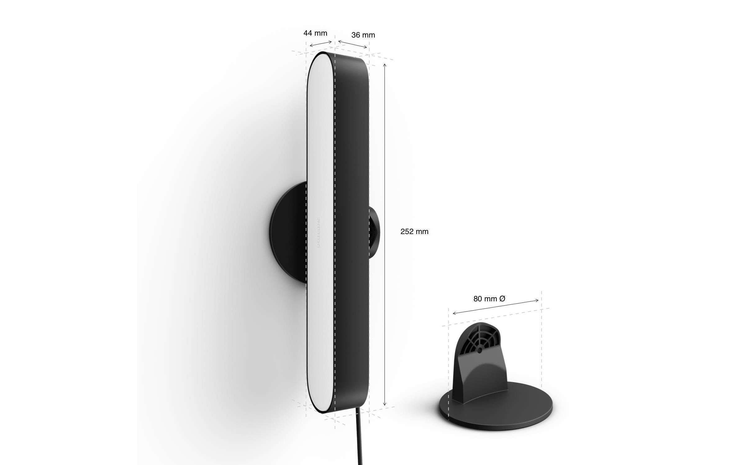 Philips Hue White & Color Ambiance Play Lightbar Erweiterung Schwarz Philips Hue White & Color Ambiance Play Lightbar Erweiterung Schwarz