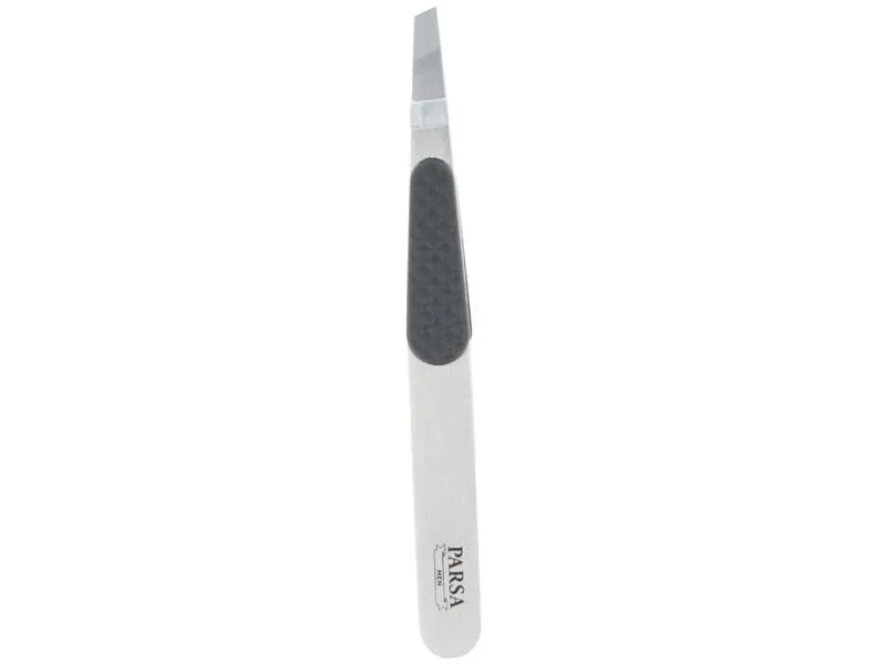 Parsa Beauty Men Pinzette schräg Schwarz