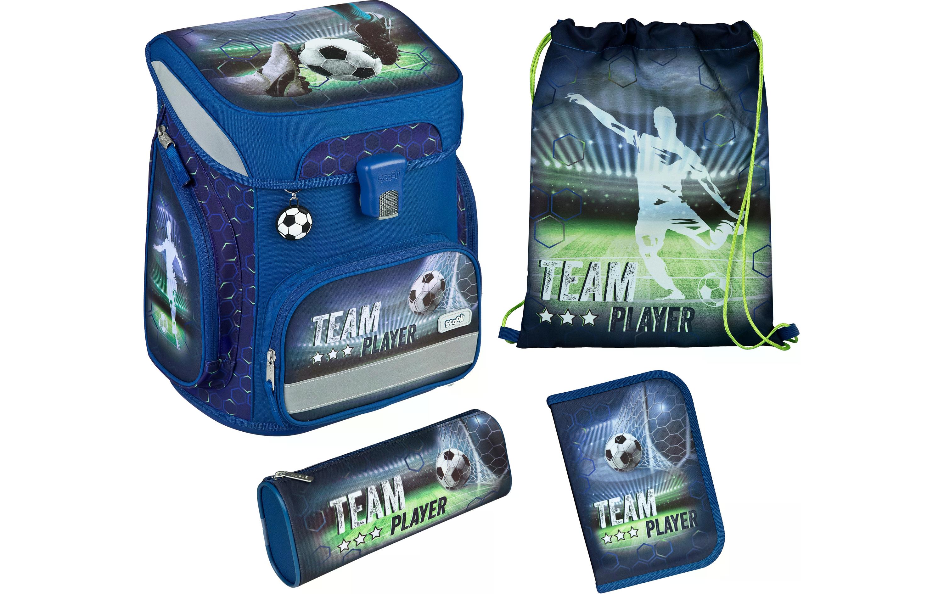 Scooli Schulthek-Set Fussball 5-teilig Scooli Schulthek-Set Fussball 5-teilig