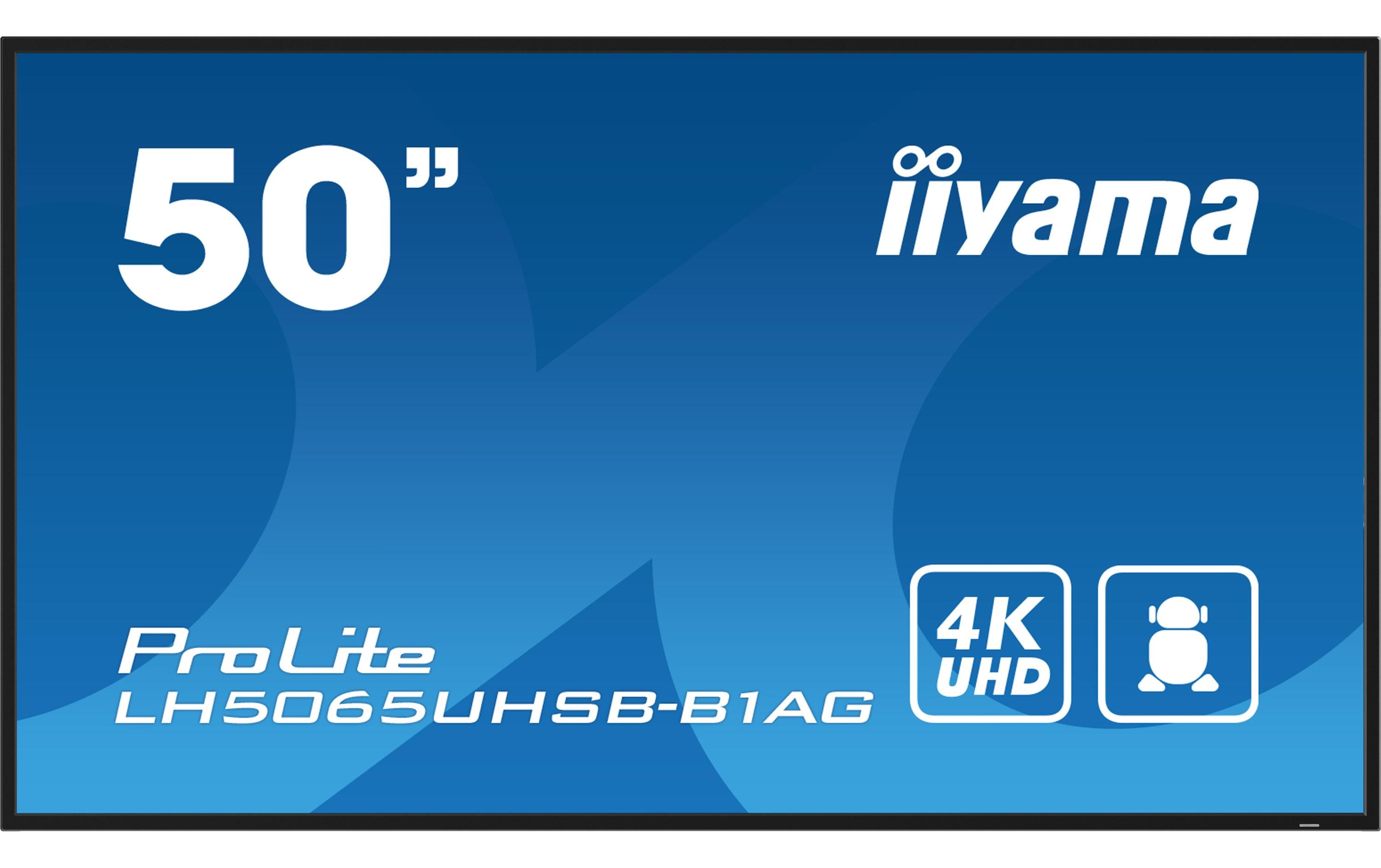 iiyama Public Display ProLite LH5065UHSB-B1AG 49.5