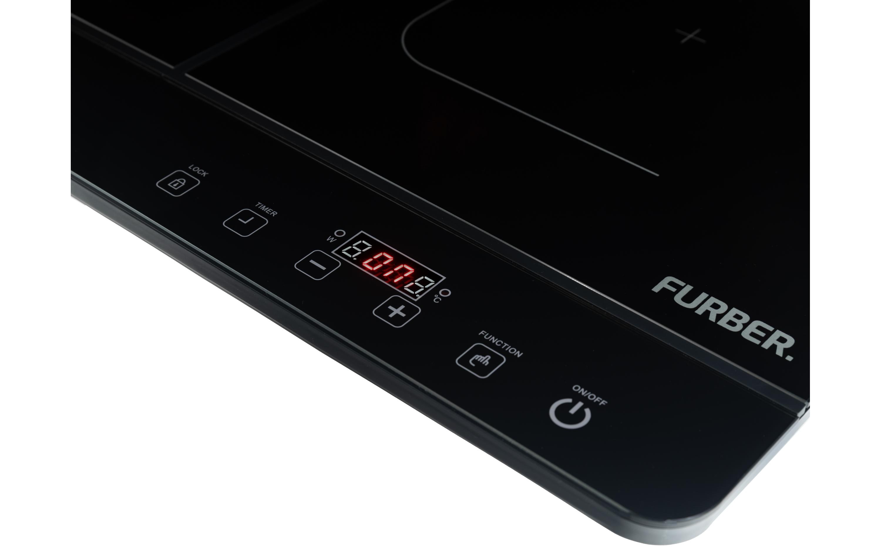 FURBER Induktionskochplatte Calore 2300 W doppel