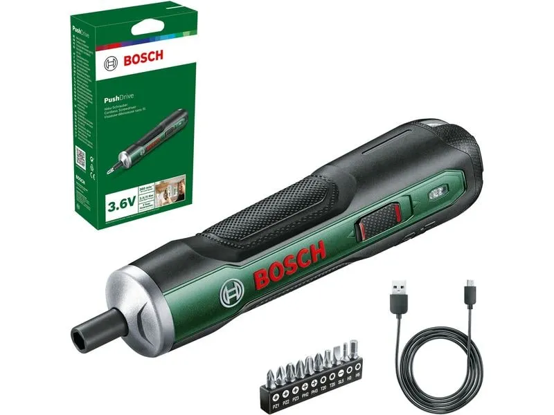 Bosch Akku-Schrauber PushDrive 3.6 V 1.5 Ah