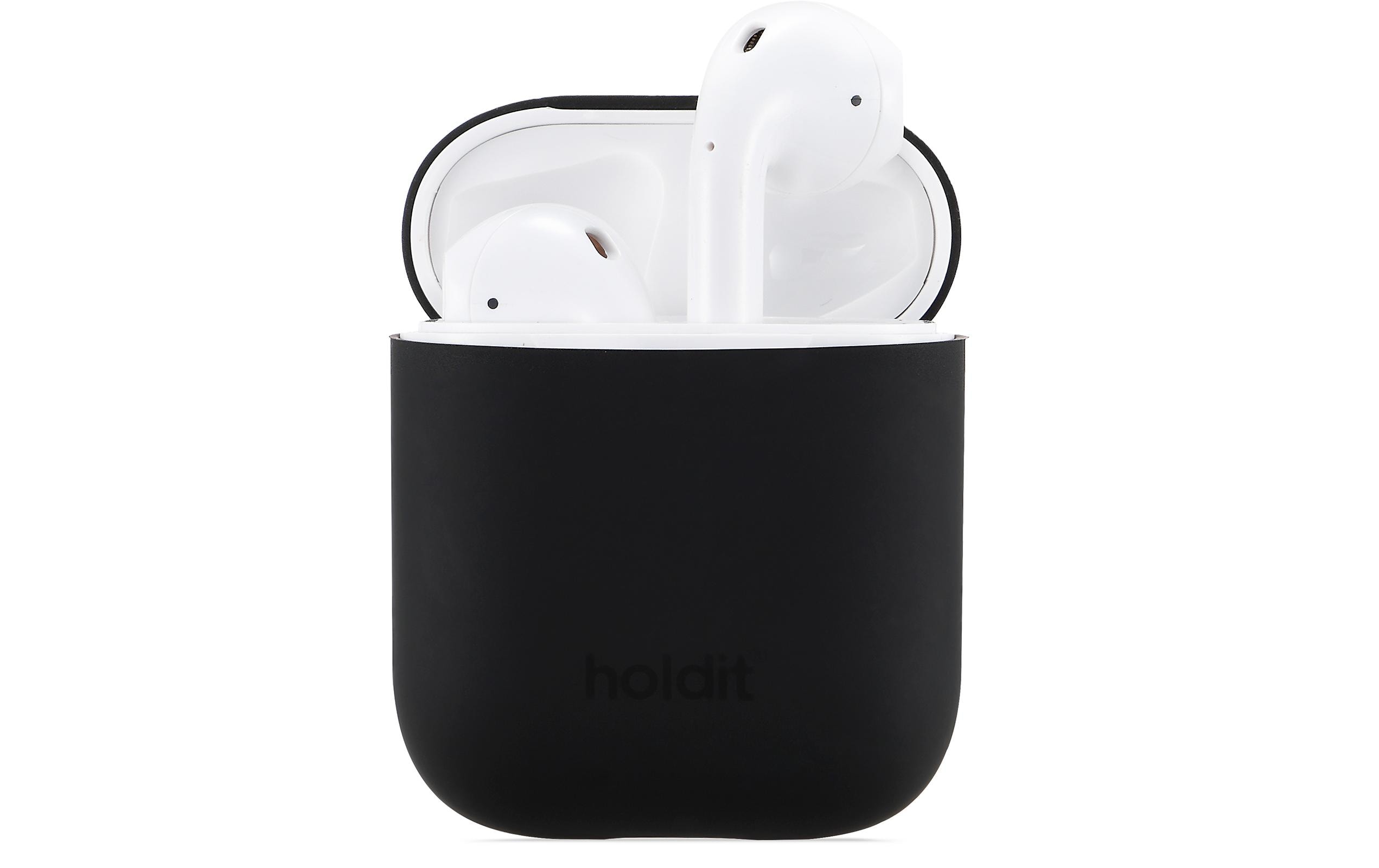 Holdit Transportcase Silicone AirPods Schwarz