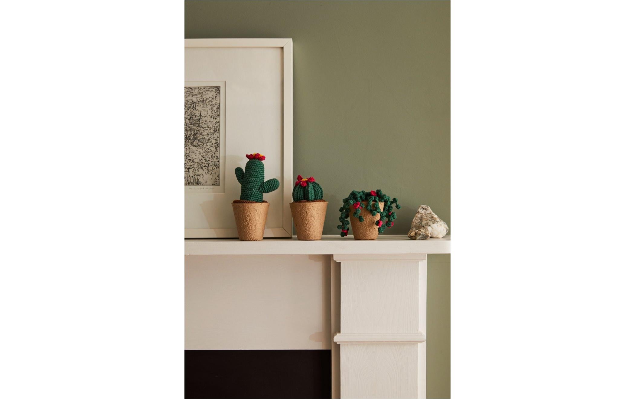 DMC Häkelset Gift of Stich Amigurumi Kaktus, Ø 8 cm