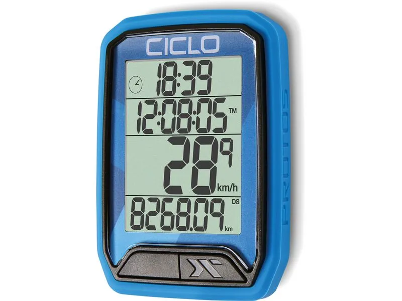 Ciclosport Fahrradcomputer Protos 213 Blau Ciclosport Fahrradcomputer Protos 213 Blau