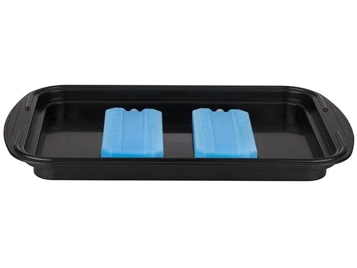 APS Thermo Tablett Set 6-teilig, Transparent/Schwarz APS Thermo Tablett Set 6-teilig, Transparent/Schwarz
