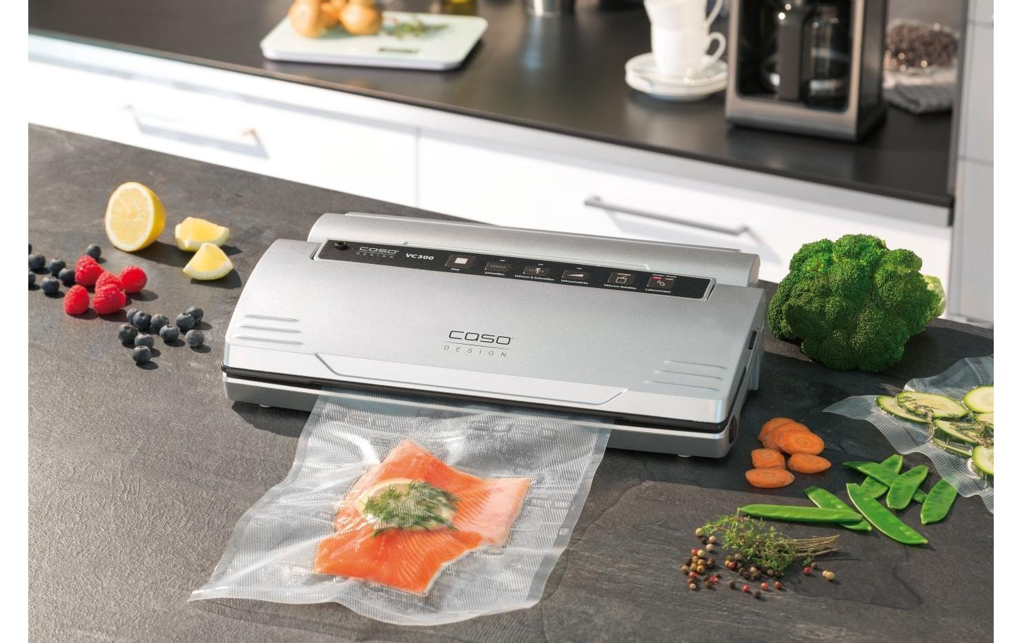 Caso Vakuumiergerät VC 300 Pro Silber Caso Vakuumiergerät VC 300 Pro Silber